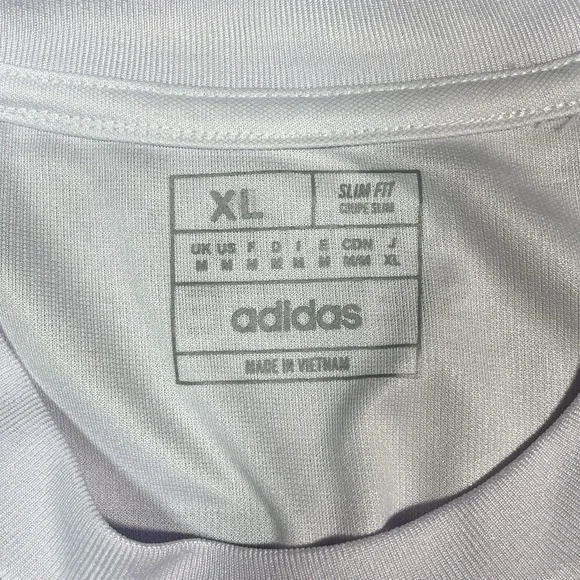 Adidas Peru Soccer Jersey Mens XL National Team Copa America 24 White Red Slash - Picture 6 of 8